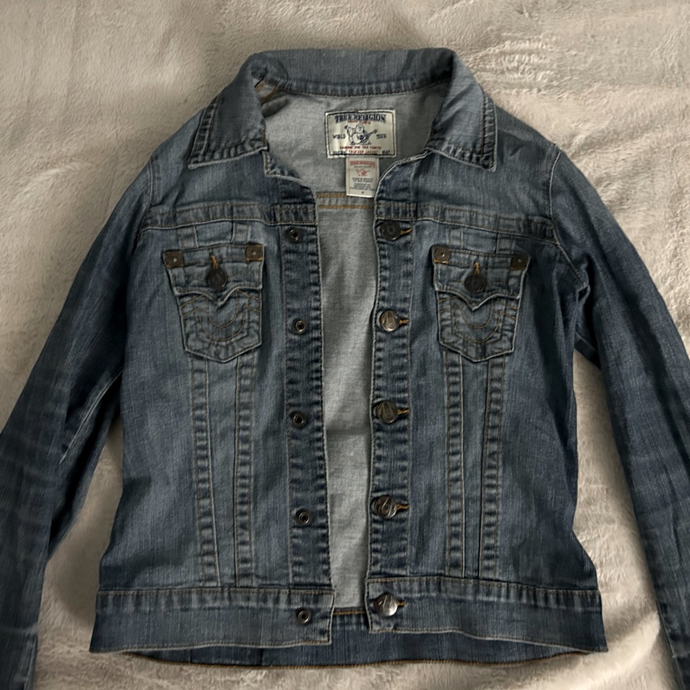 Women’s True Religion Denim The Trucker Jacket